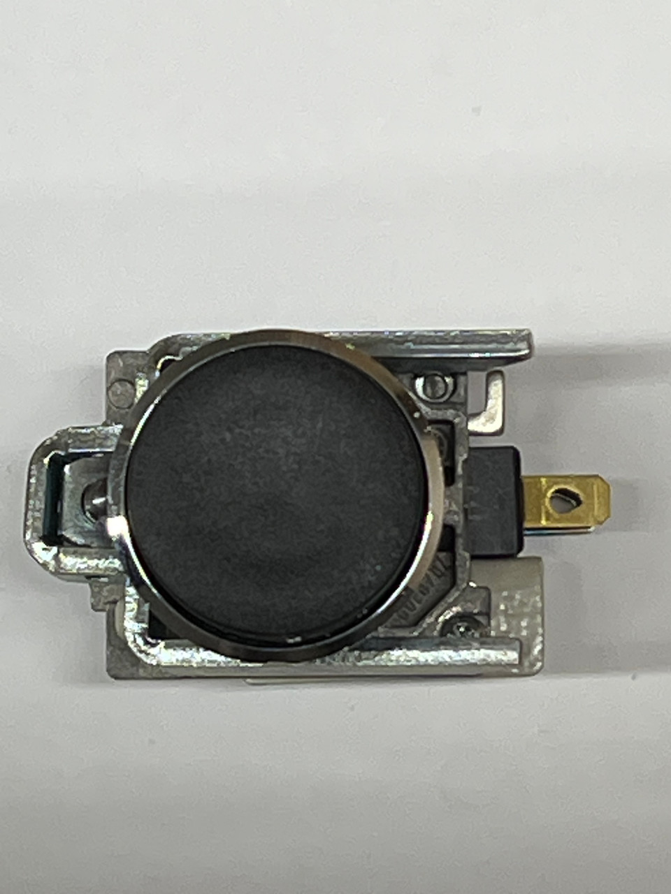 Black Pushbutton - Microswitch Mount