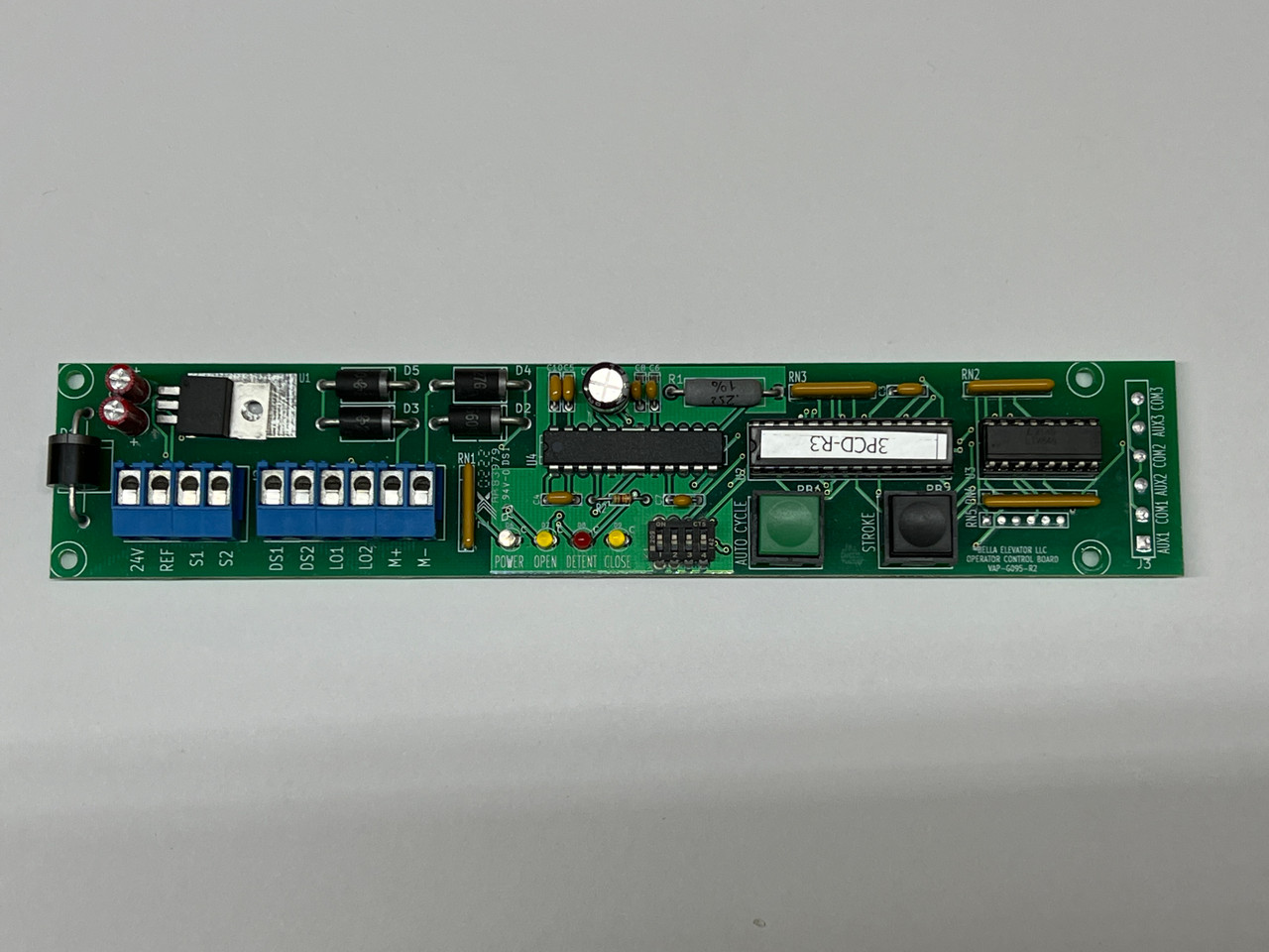 Symmetry 3-Panel Operator Control Board