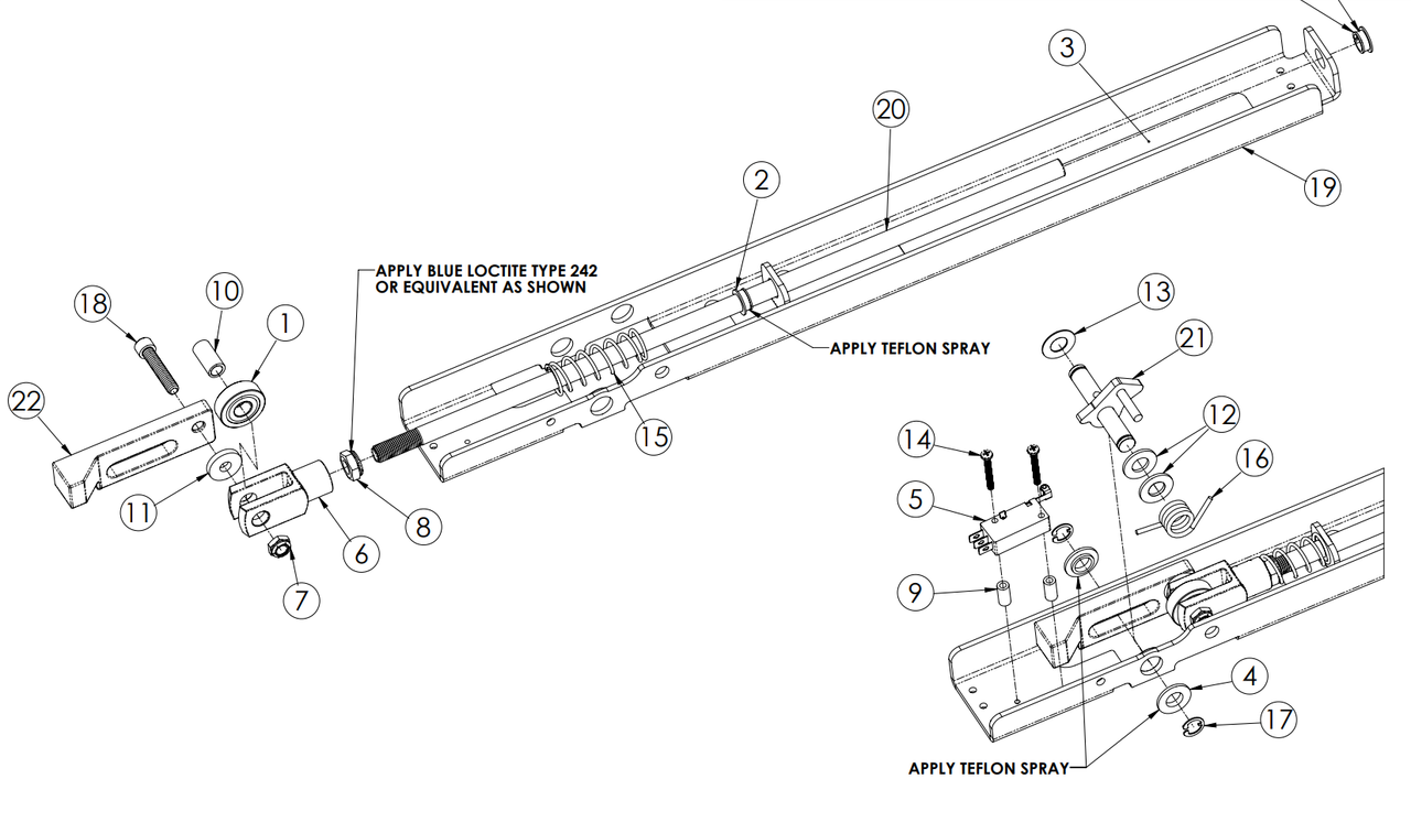 Wheelchair Lift Interlock Assembly