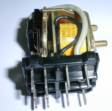 48VDC Relay 3PDT - Open Frame