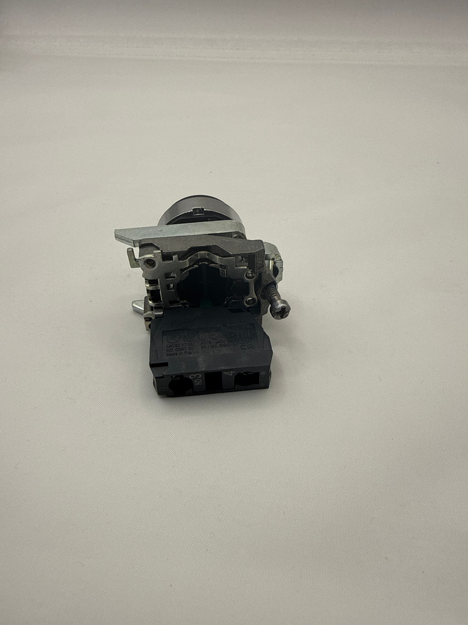 Black push button 