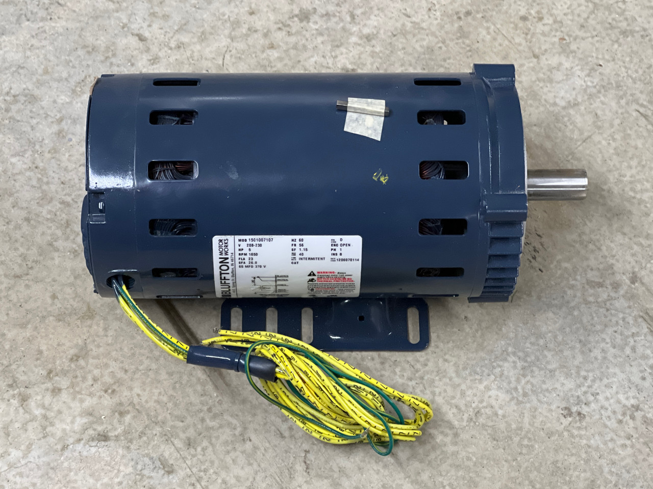 NWOV Evolution -  Hydraulic Motor - Single Phase - 208-230V, 5HP