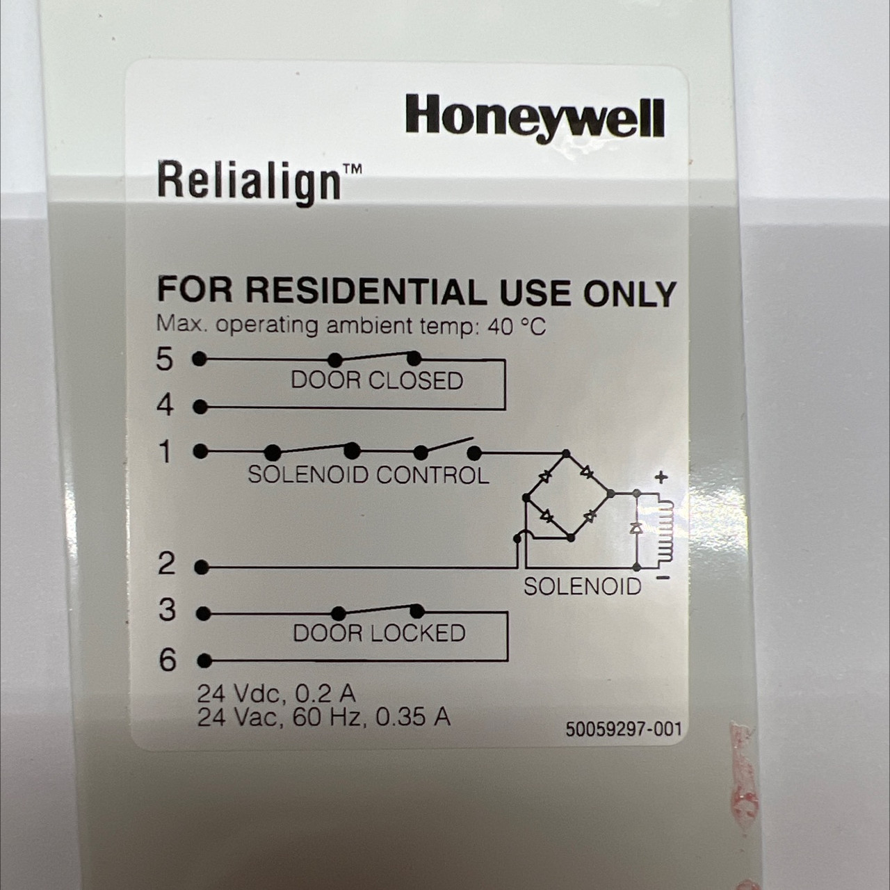 Honeywell RDI Interlock - 24VDC/24VAC