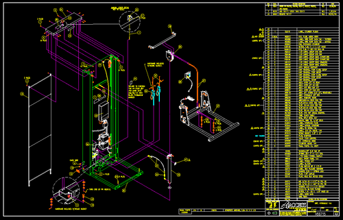 Porch-lift 1998 Installation manual, wiring, and explosions