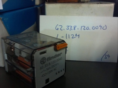 National Wheel-O-Vator NWOV 3PDT 120 vac Relay