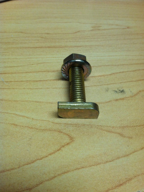 Thyssenkrupp Citia Rail End Cap T-bolt and nut