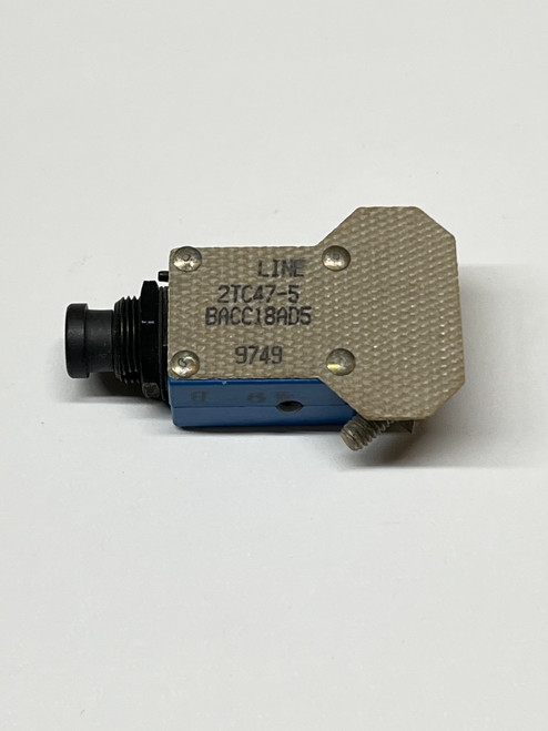 Klixon Aircraft Circuit Breaker - 5 amp - Old New-Stock Klixon Aircraft Circuit Breaker - 5 amp - Old New-Stock