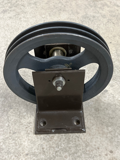 Waupaca Diverter Sheave w/ stand - Double Groove