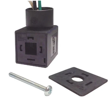 Solenoid coil connector