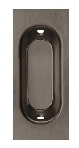 Flush pull door handle