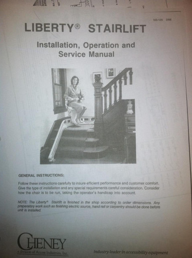 silver glide stair lift service manual