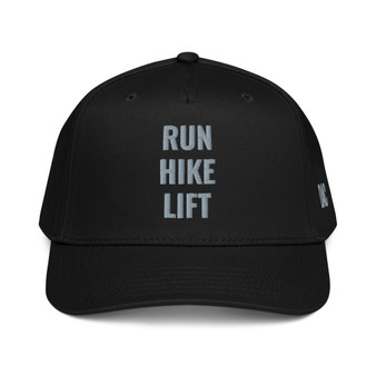 Run Hike Lift Classic Fit 5 panel cap