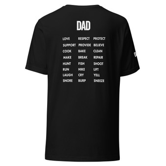 DAD all hats t-shirt