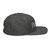 Charcoal Gray structured high-profile six-panel snapback hat with embroidered I'm DAD logo, right side view — DAD all caps