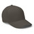 Dark Grey structured flex fit cap with embroidered DAC logo, right-front view — DAD all caps
