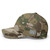 Multicam Green structured flex fit cap with embroidered DAC logo, left side view — DAD all caps