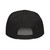 Black structured high-profile six-panel snapback hat with embroidered Grill DAD logo, back view — DAD all caps