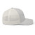 Silver six-panel mesh-back trucker cap with embroidered Hawaii DAD logo, right side view — DAD all caps