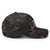 Multicam Black structured flex fit hat with embroidered 1776 DAD logo, right side view — DAD all caps