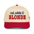 Red, White & Blonde 5 panel cap