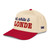 Red, White & Blonde 5 panel cap
