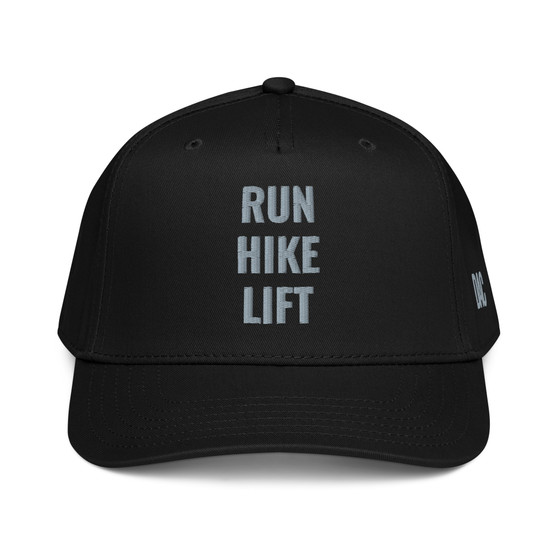 Run Hike Lift Classic Fit 5 panel cap