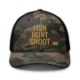 Fish Hunt Shoot Camouflage Trucker Hat