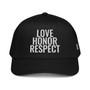 Love Honor Respect Classic Fit 5 panel cap