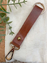 Keychain - Cinnamon Leather