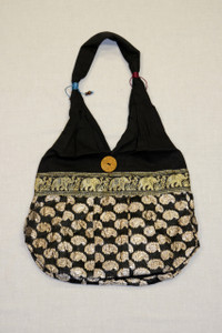 Najdi Purse in Black Paisley