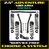 JLU 2.5" Adventure Diesel Mid-arm System