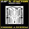 LJ 2.0" X-Factor Short-Arm System