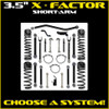 LJ 3.5" X-Factor Short-Arm System