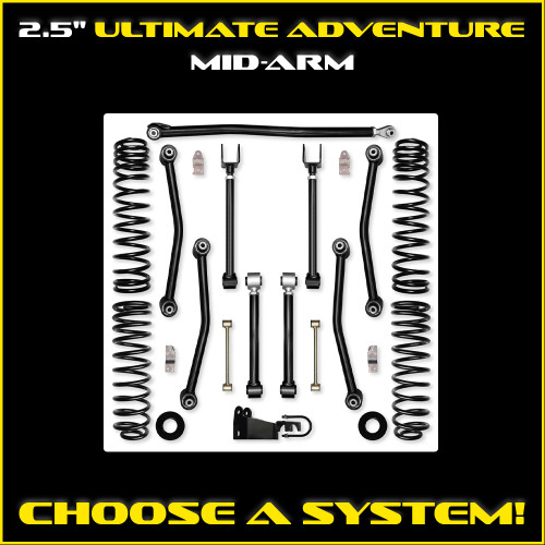 JK 2.5" Ultimate Adventure System