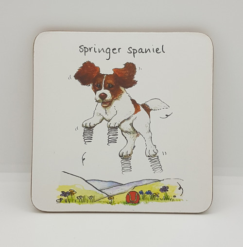Springer Spaniel Drinks Coaster