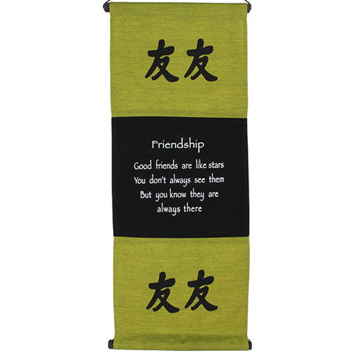 Green Friendship Affirmation Hanging