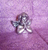 Silver cherub (praying hands)