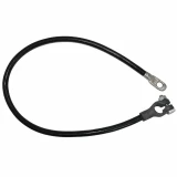 Allis-Chalmers Battery Cable 27 in. Insulated AB-419D, a black insulated cable with metal terminal connections at both ends.