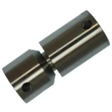 Allis-Chalmers Slip Fit Coupler for tractors, cylindrical metal part with holes for U-joint attachment.