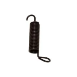 Allis-Chalmers Rear Brake Shoe Return Spring 70207320, black coiled spring with hooks on both ends for brake mechanism