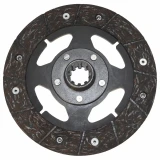 Allis-Chalmers Clutch Disc for Allis-Chalmers G and Farmall Cub, round mechanical clutch disc with friction lining and central hub.