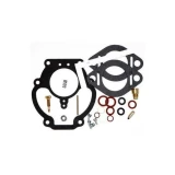 Allis-Chalmers Economy Zenith Carburetor Repair Kit Allis Chalmers D19 180 190 190XT, engine parts including gaskets, O-rings, and screws for carburetor repair.