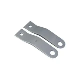 Allis-Chalmers Steering Tube Mounting Bracket Pair, metal brackets used for steering component installation.