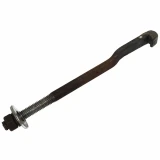 Allis-Chalmers Front Weight Anchor Rod, image of a black elongated metal rod with a threaded end and a nut, used for Allis Chalmers D15, D17, D19 tractors.