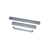 Allis-Chalmers Front Weight Bracket Kit for D15, D17, D19, metal brackets with multiple bolt holes for agricultural tractor front weight attachment.