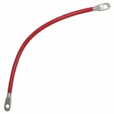 Allis-Chalmers Starter to Switch Cable, Eyelets at Both Ends, red and silver electrical cable for machinery.