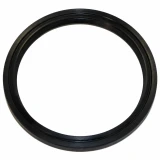 Allis-Chalmers Rear Crankshaft Seal D10 D12 D14 D15, image of a black rubber rear crankshaft seal for Allis-Chalmers tractors.