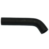 Black rubber water by-pass hose with a long straight section and a curved end, for an Allis-Chalmers WD45 farm tractor.
