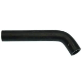 Black curved water by-pass hose for Allis-Chalmers D17, 170, and 175 farm tractors, shown on a white background.