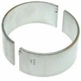 Two silver semicircular Allis-Chalmers connecting rod bearing shells, shown apart against a white background; one shell is marked .010.